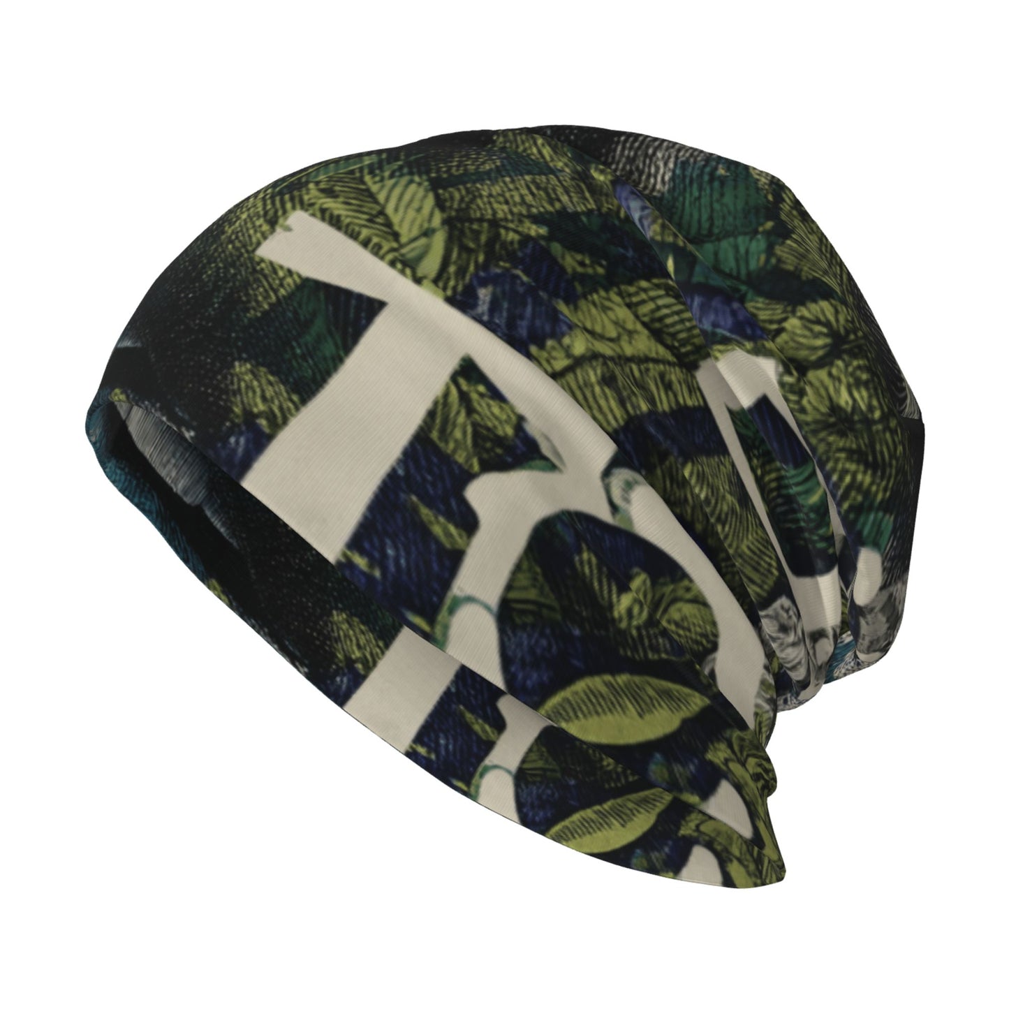Double-layer knitted hat with personalized pattern