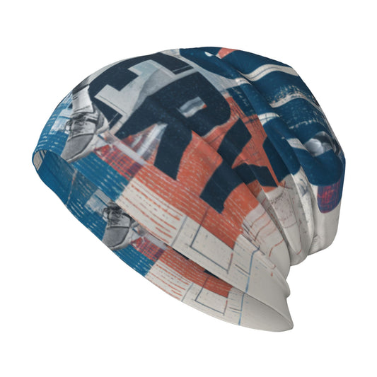 Basketball Sport Style Knitted Beanie for Adults | Double-Layer Warm Streetwear Hat